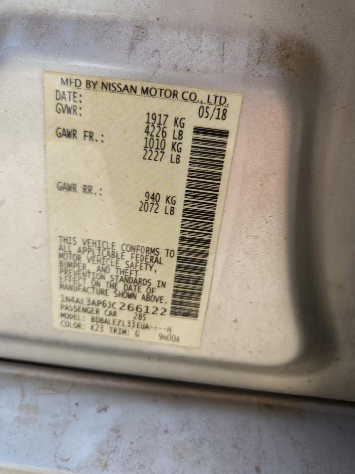 2018 NISSAN ALTIMA