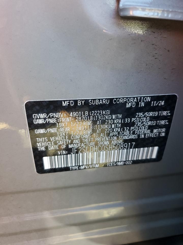 2025 SUBARU FORESTER