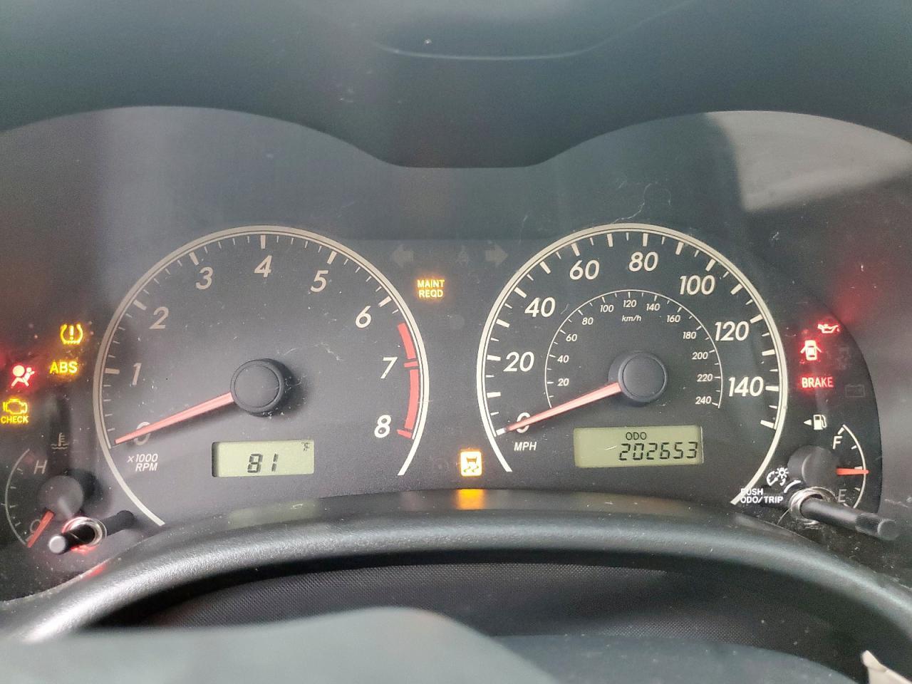 2011 TOYOTA COROLLA