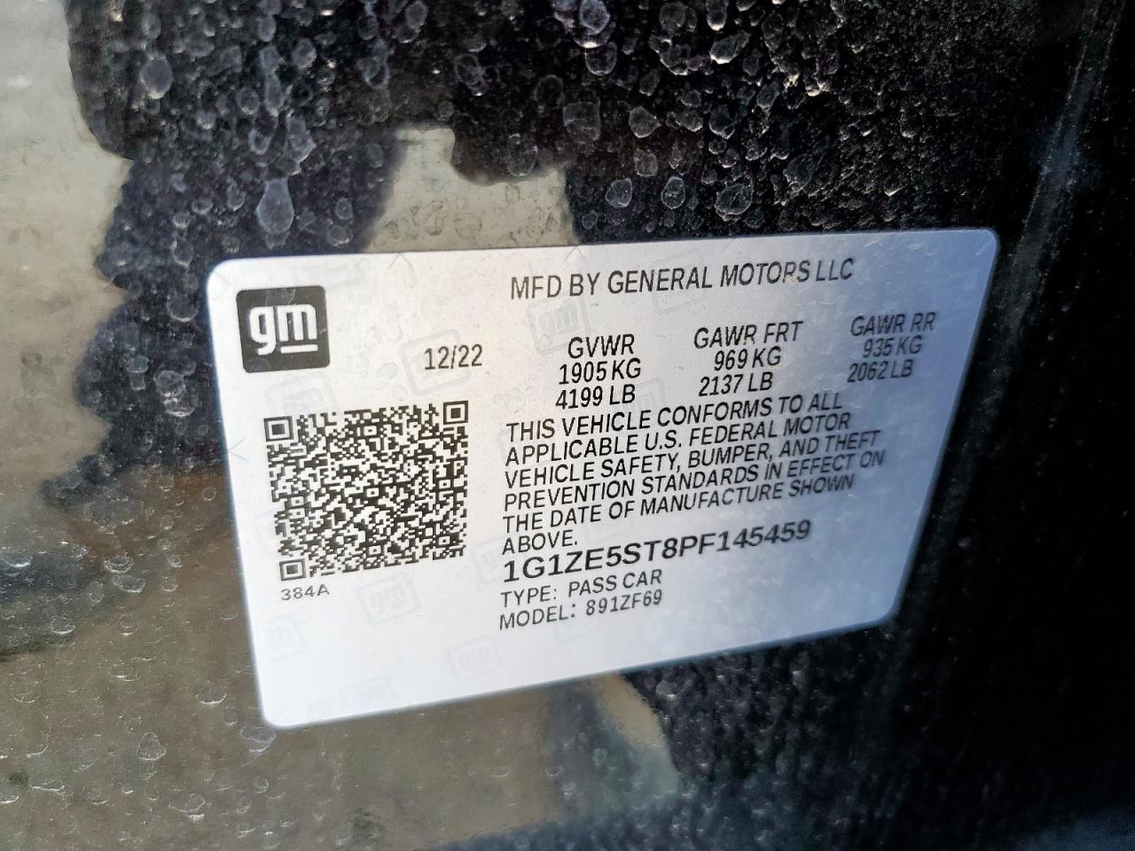 2023 CHEVROLET MALIBU