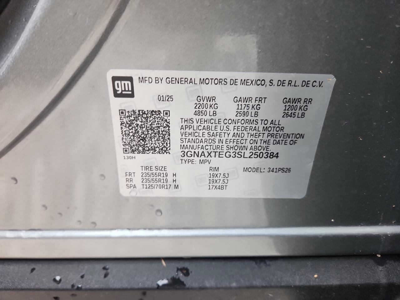 2025 CHEVROLET EQUINOX