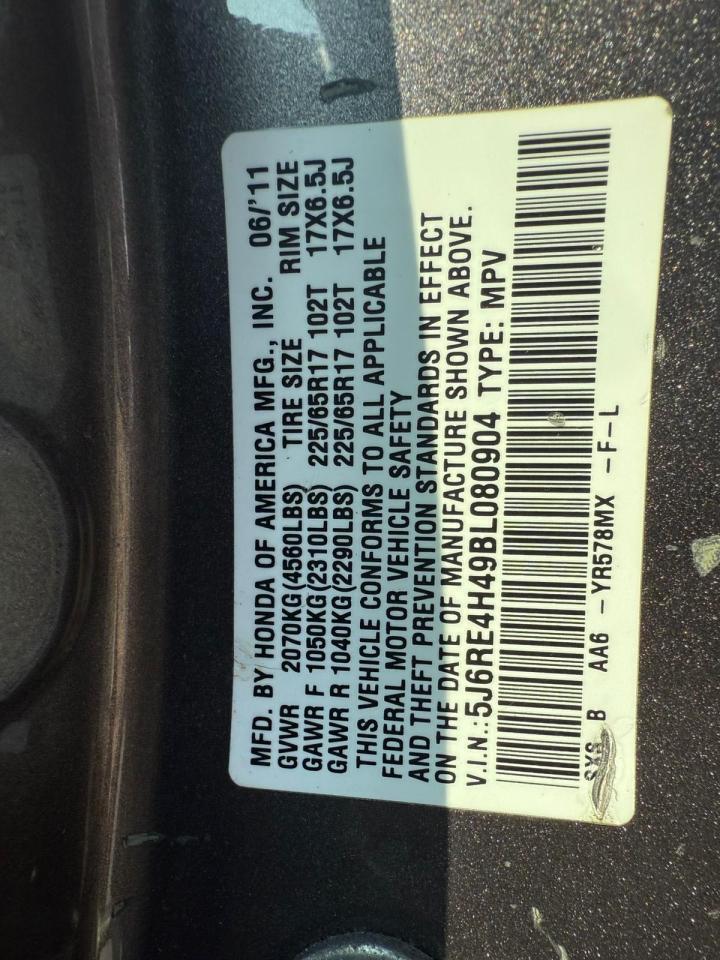 2011 HONDA CR-V