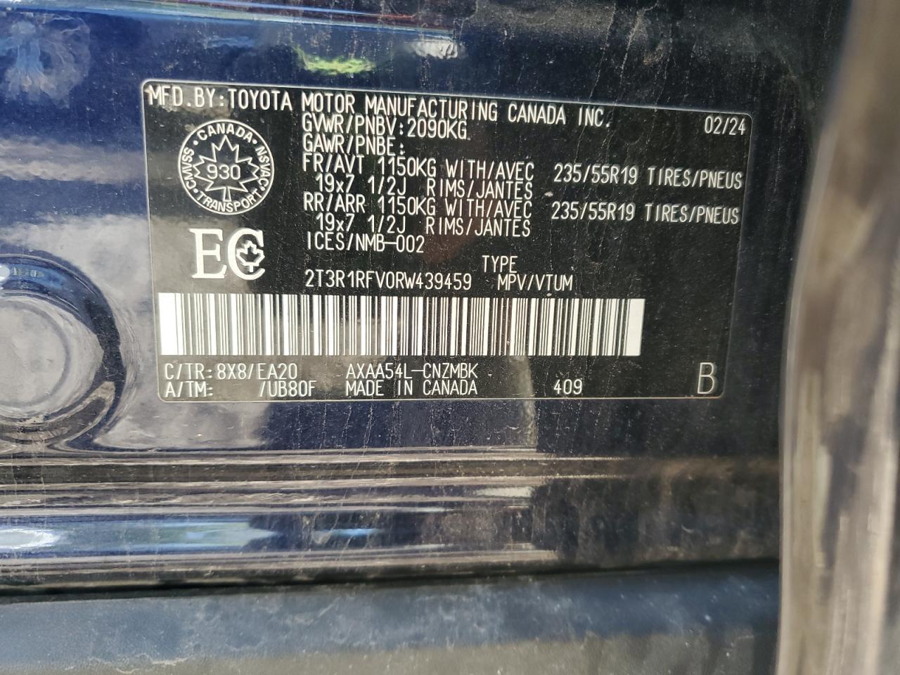 2024 TOYOTA RAV4