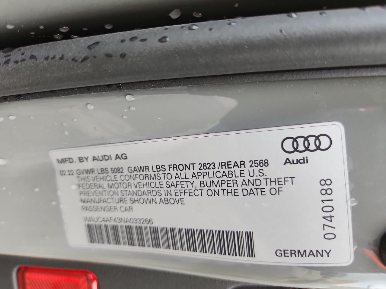 2022 AUDI S4