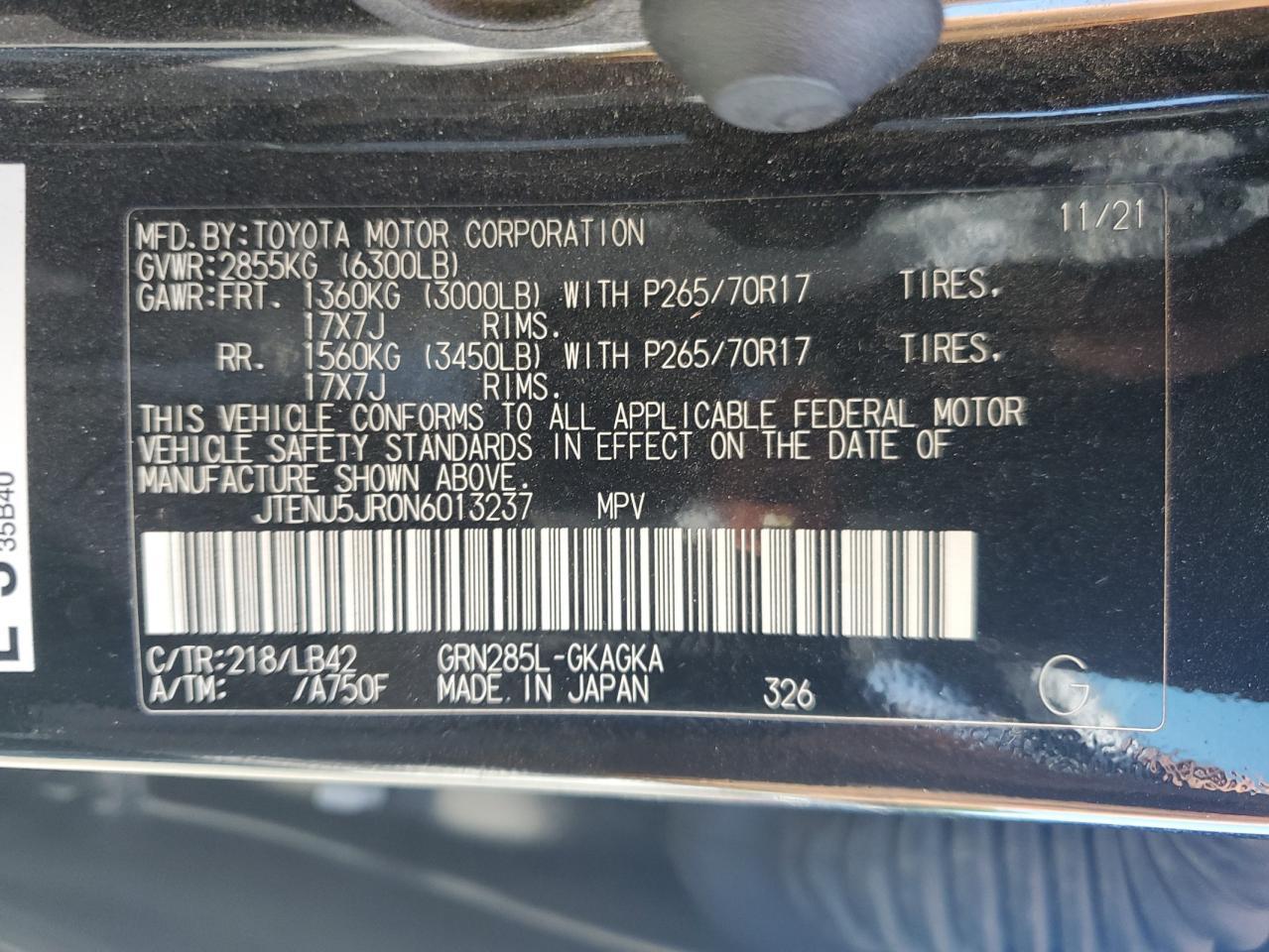 2022 TOYOTA 4Runner