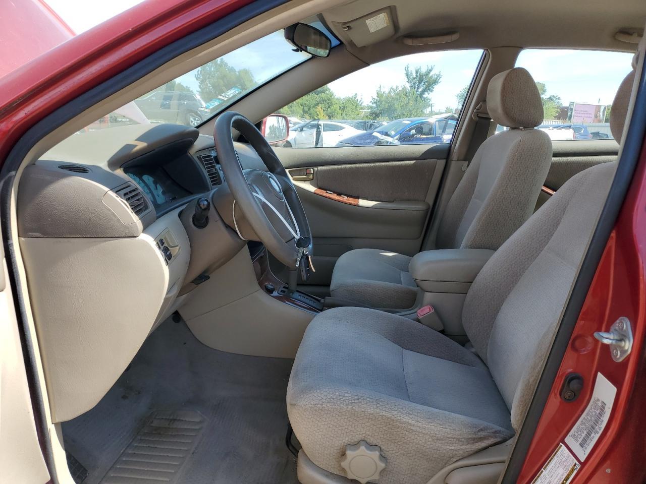 2004 TOYOTA COROLLA