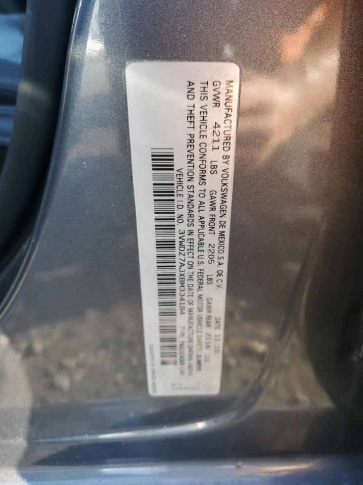 2011 VOLKSWAGEN JETTA