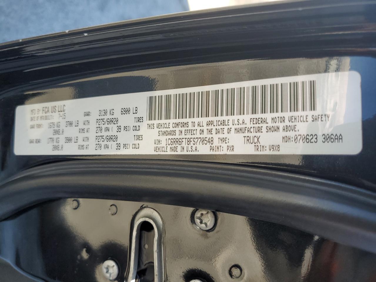 2015 RAM 1500