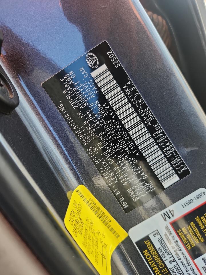 2011 TOYOTA CAMRY