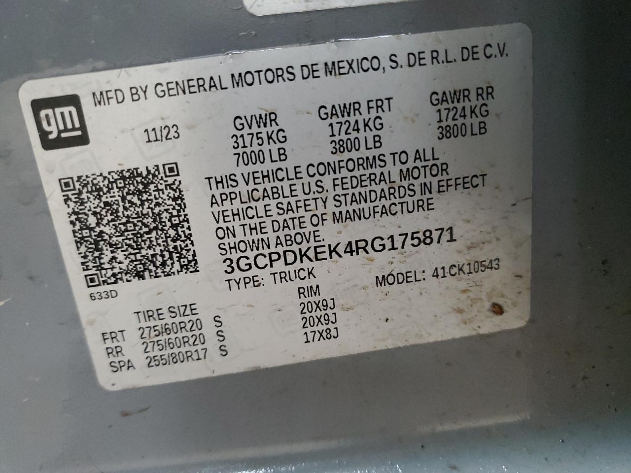 2024 CHEVROLET Silverado