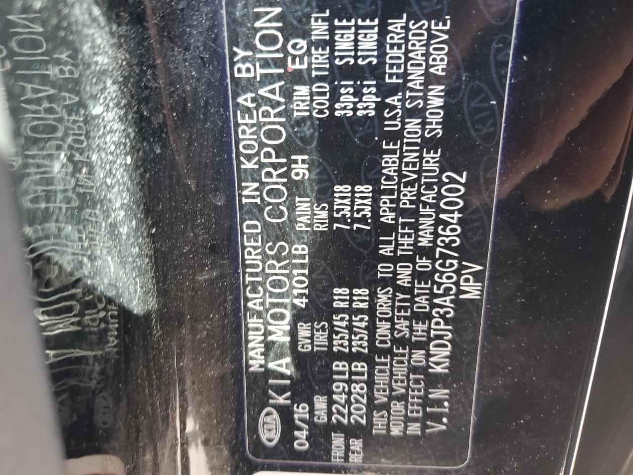 2016 KIA SOUL