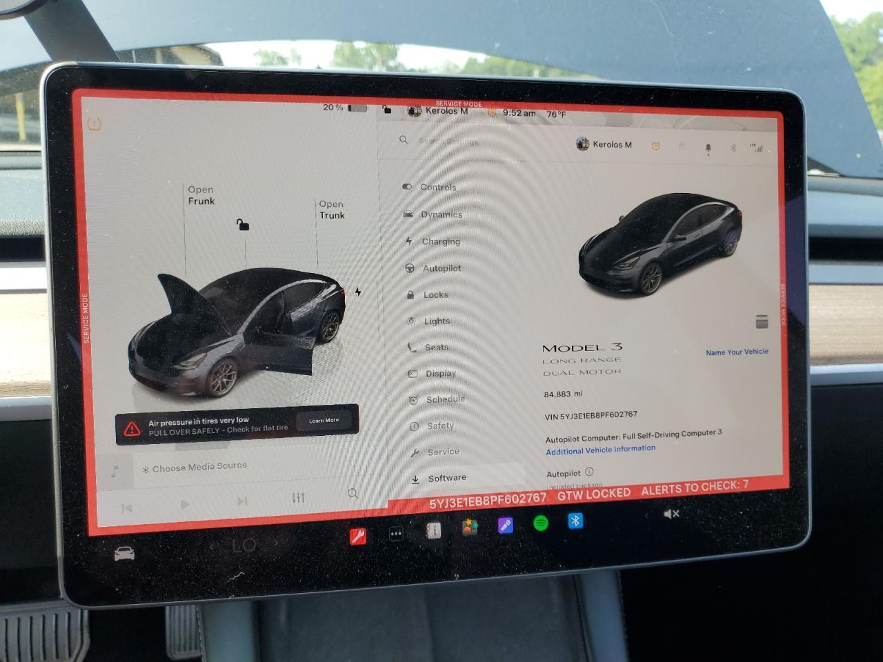 2023 TESLA MODEL 3