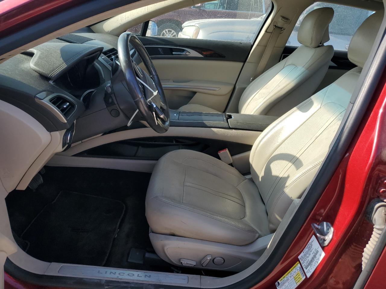 2016 LINCOLN MKZ