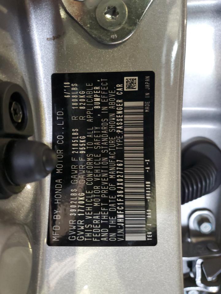 2018 HONDA CIVIC