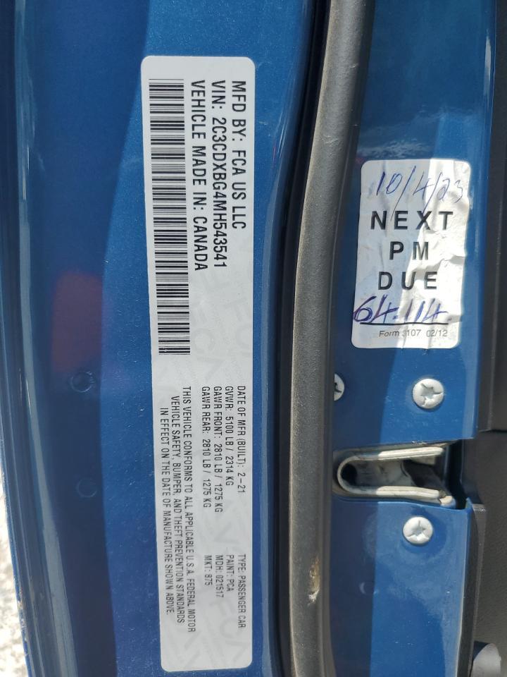 2021 DODGE CHARGER