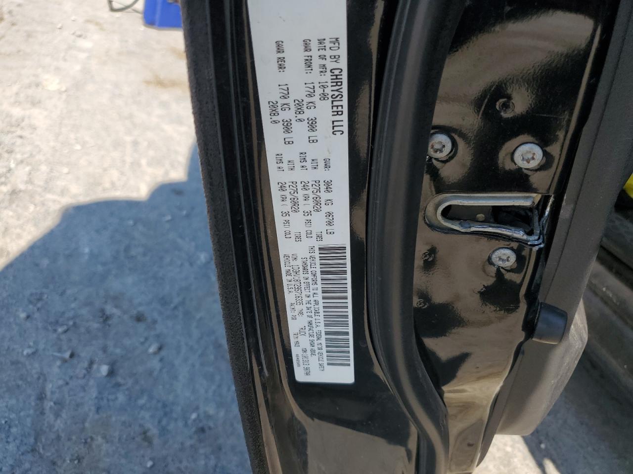 2009 DODGE RAM 1500