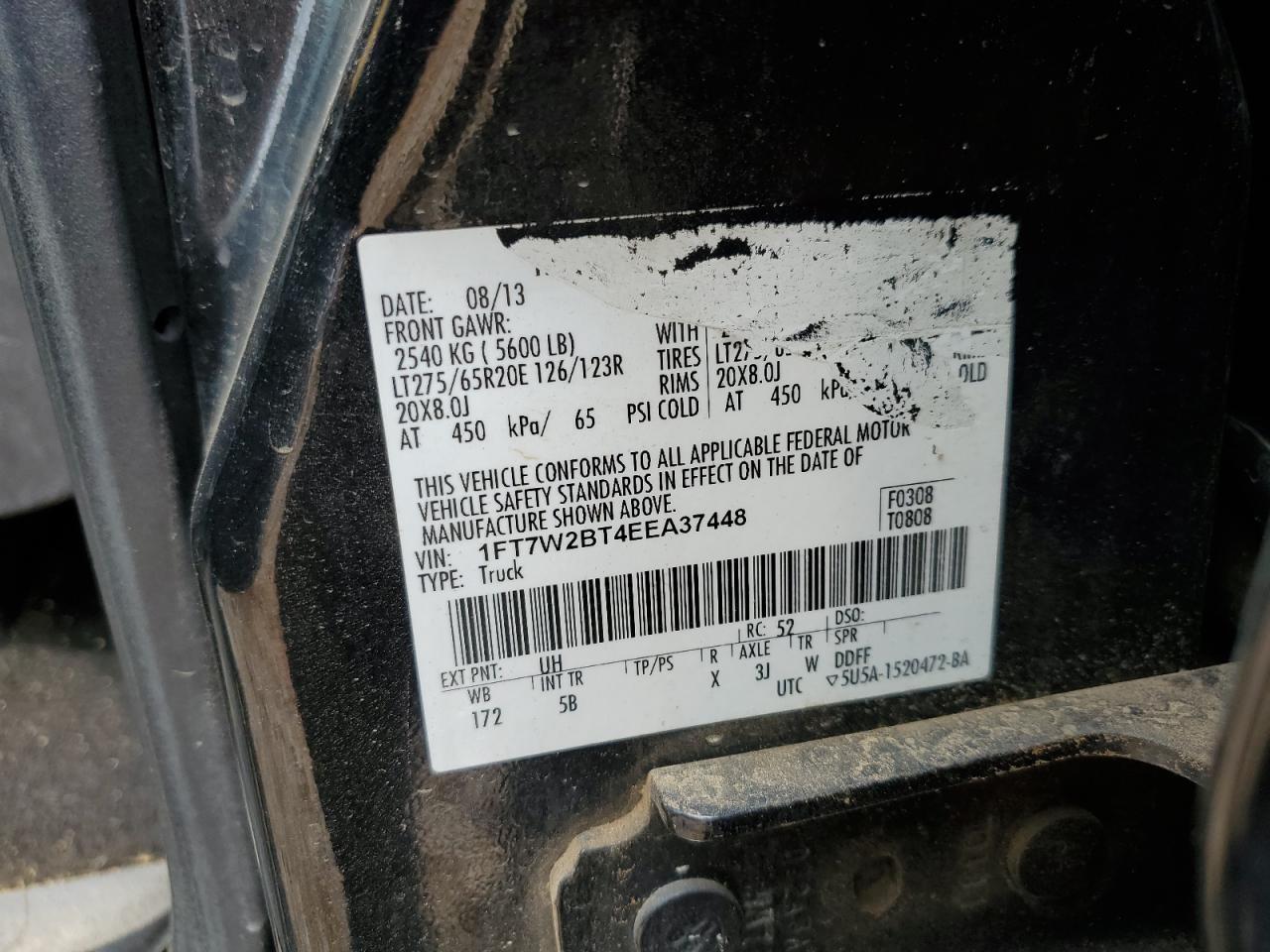 2014 FORD F-250