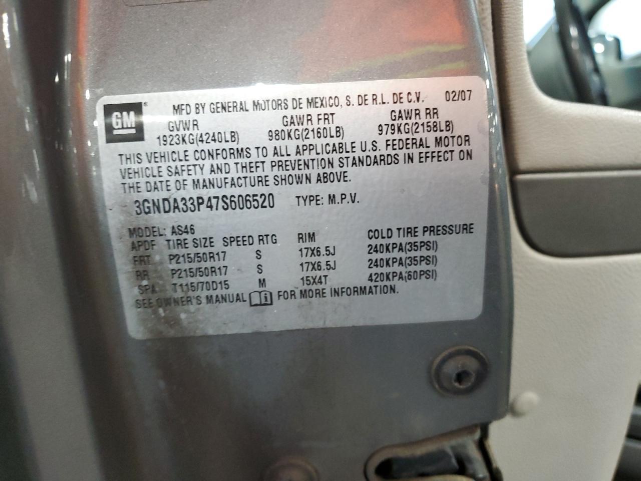 2007 CHEVROLET HHR