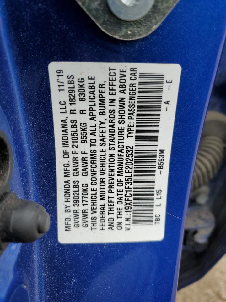 2020 HONDA CIVIC