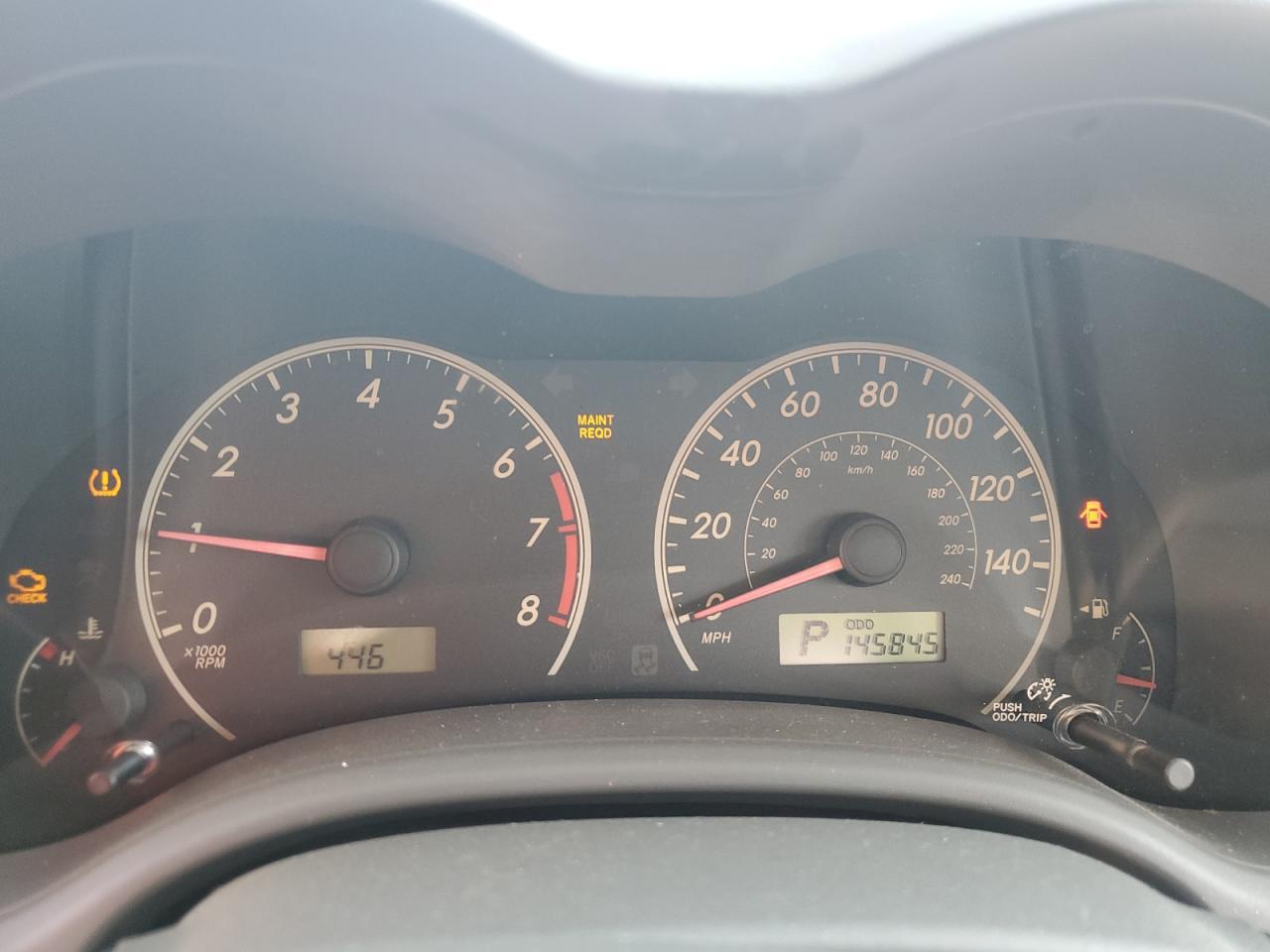 2009 TOYOTA COROLLA