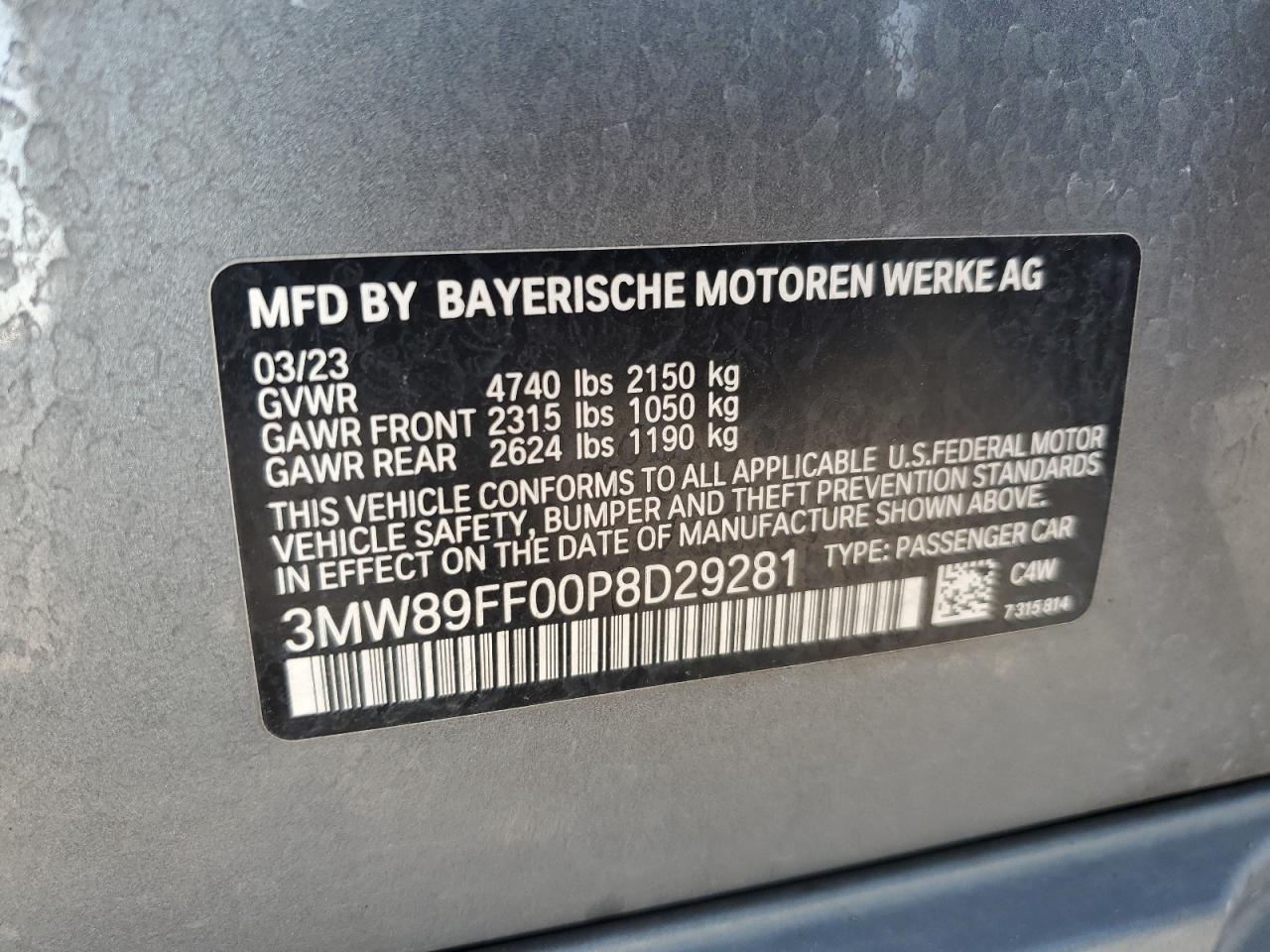 2023 BMW 3 SERIES