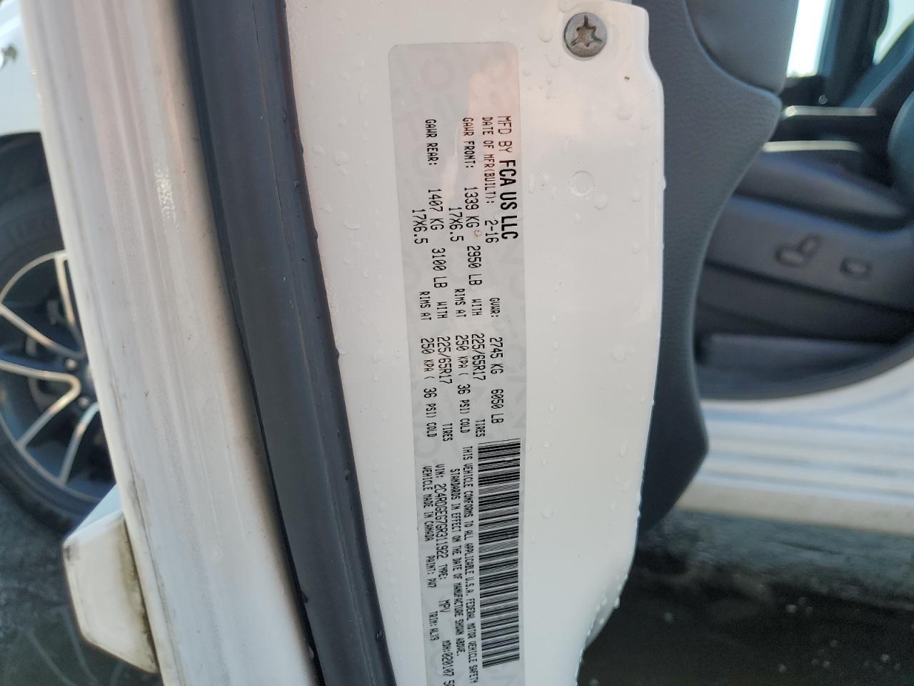 2016 DODGE GRAND CARAVAN