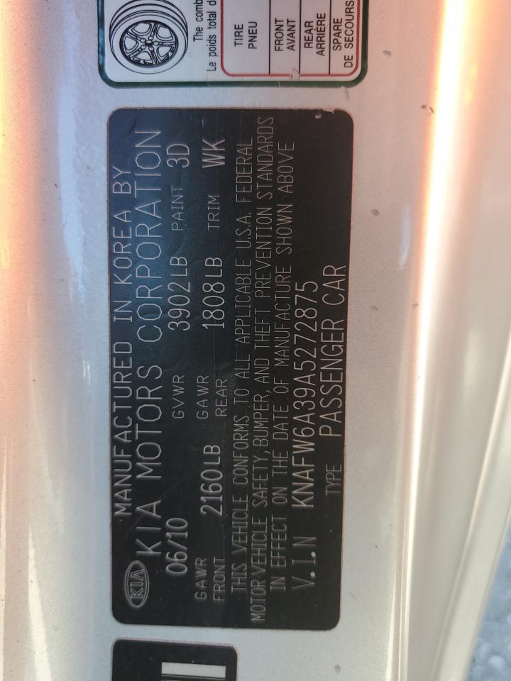2010 KIA FORTE