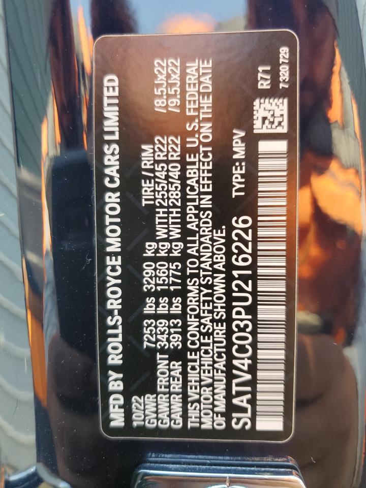 2023 ROLLS-ROYCE Cullinan