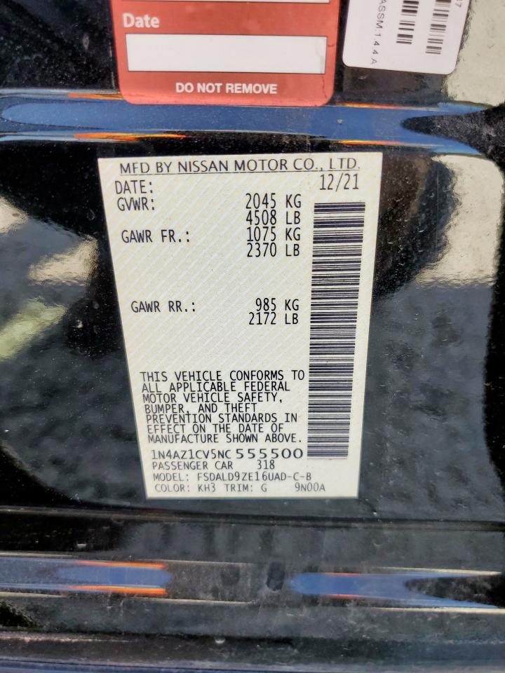 2022 NISSAN LEAF
