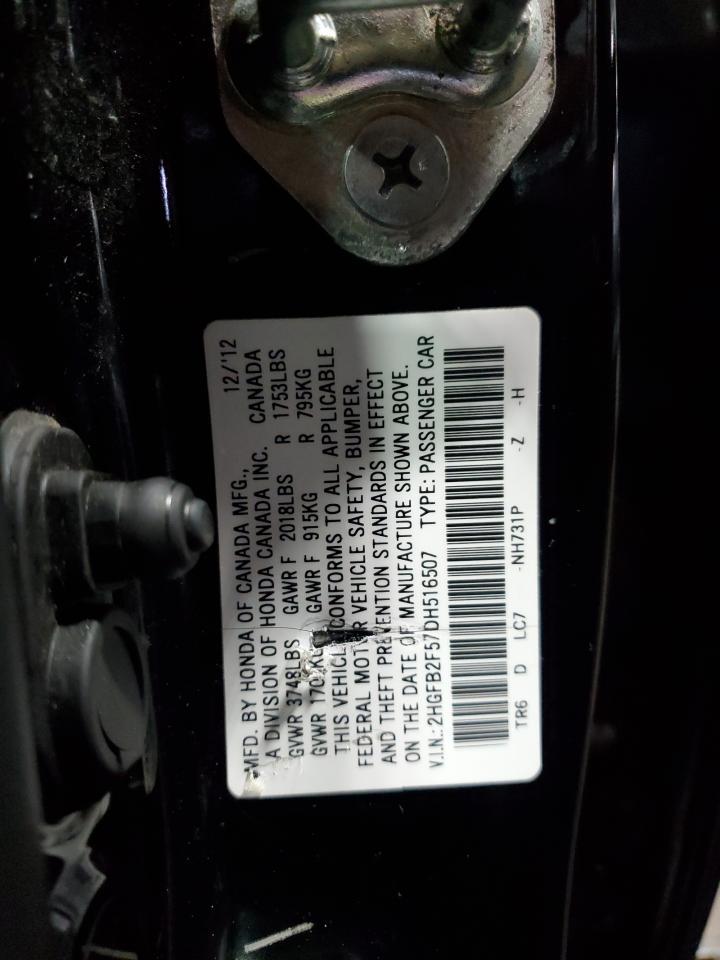 2013 HONDA CIVIC