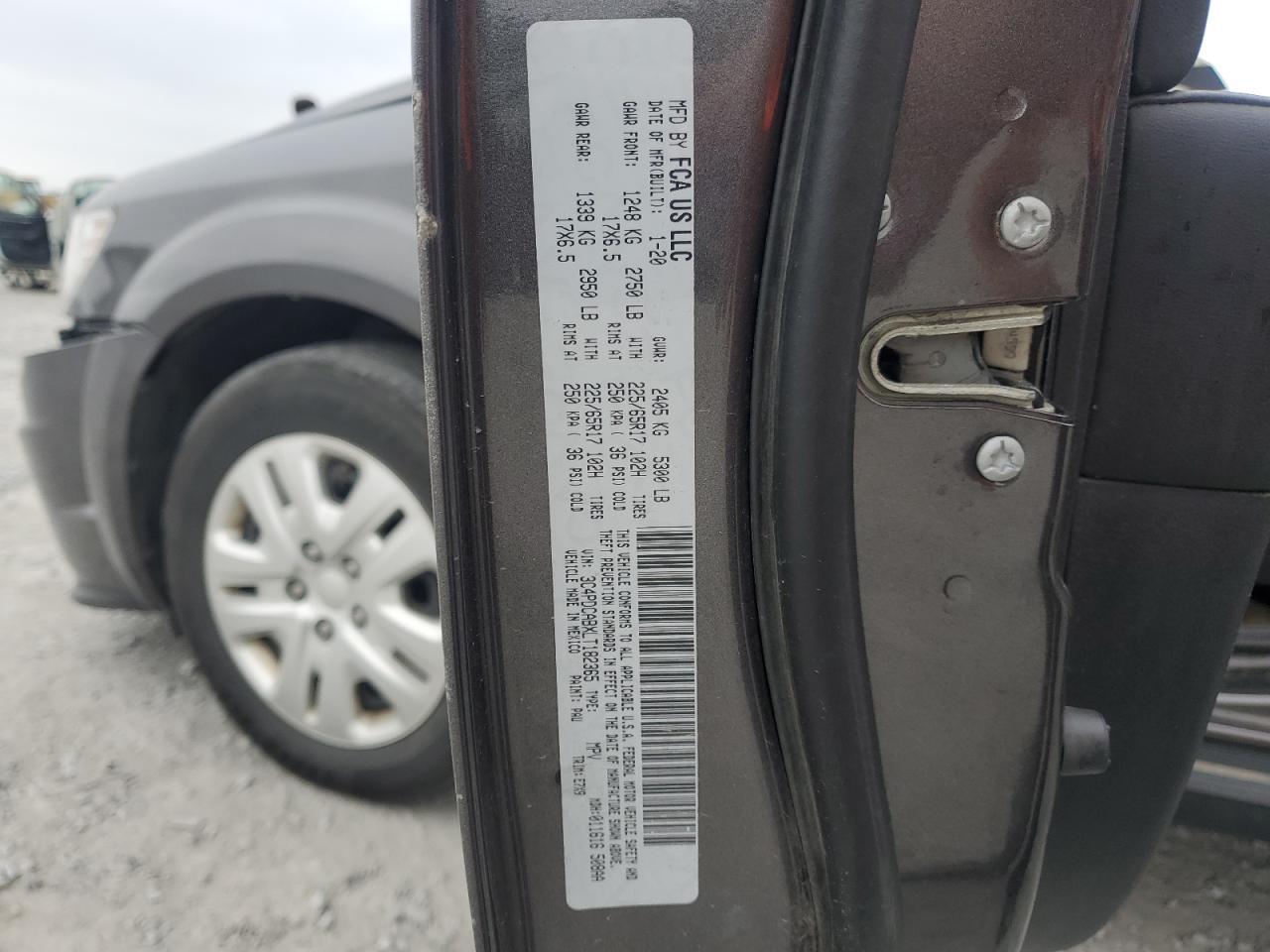 2020 DODGE JOURNEY