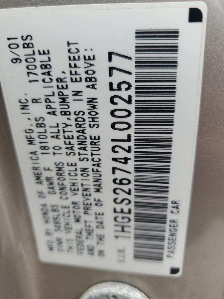 2002 HONDA CIVIC