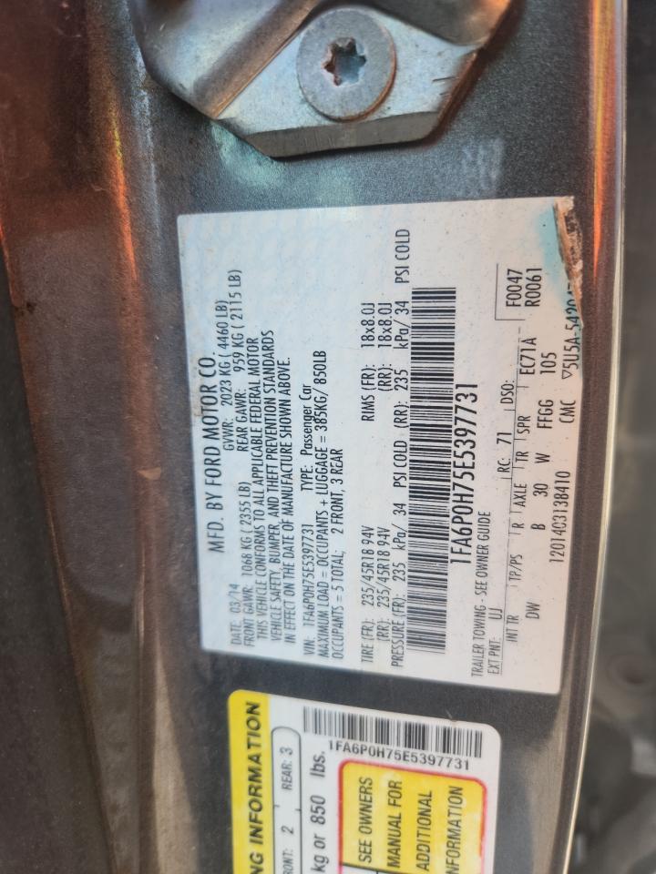 2014 FORD FUSION