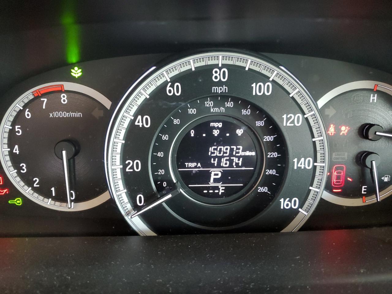 2016 HONDA ACCORD