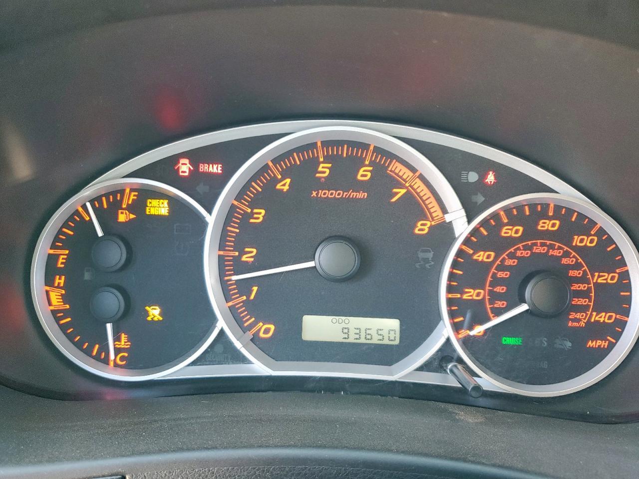 2011 SUBARU IMPREZA