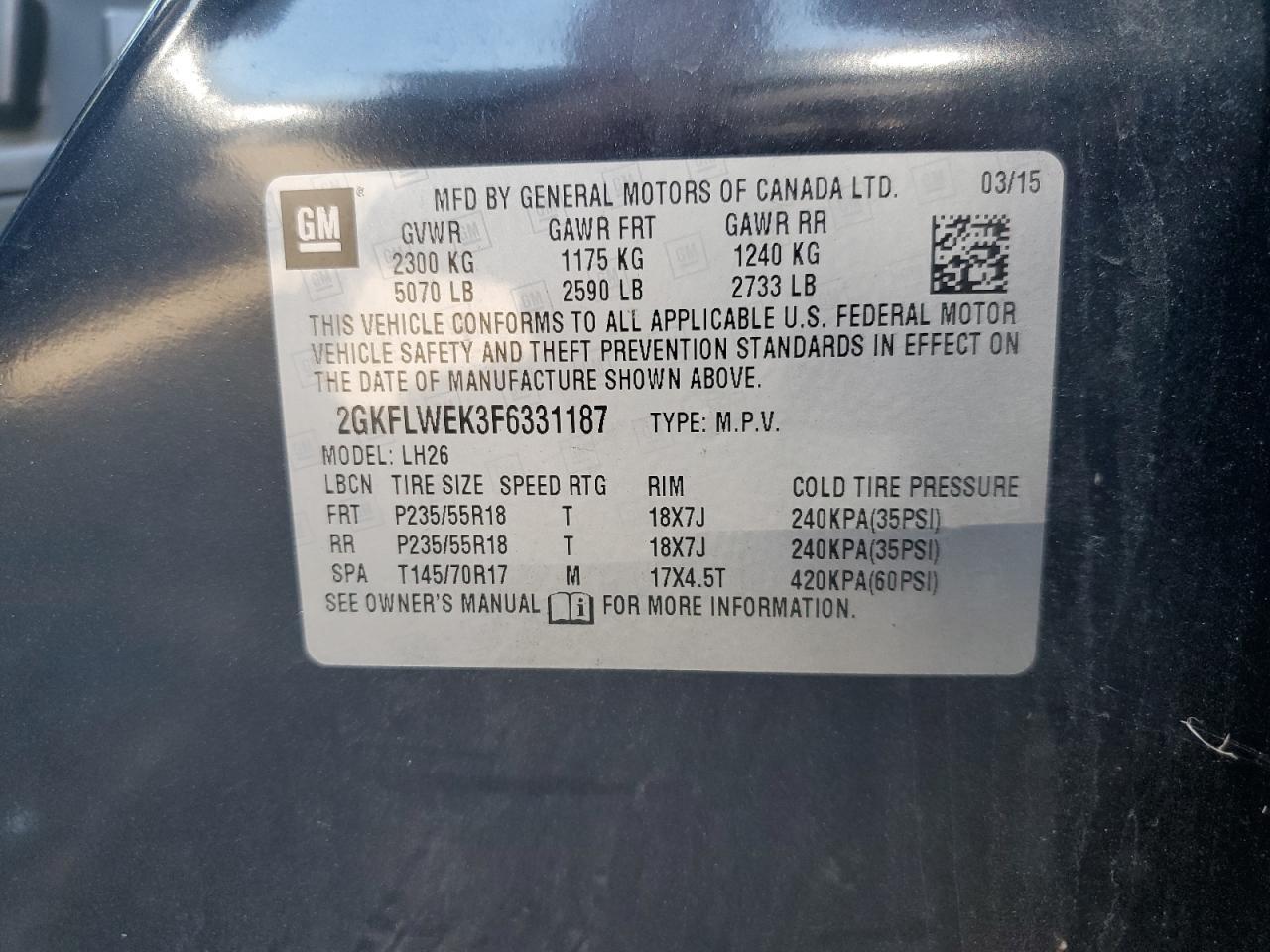 2015 GMC Terrain