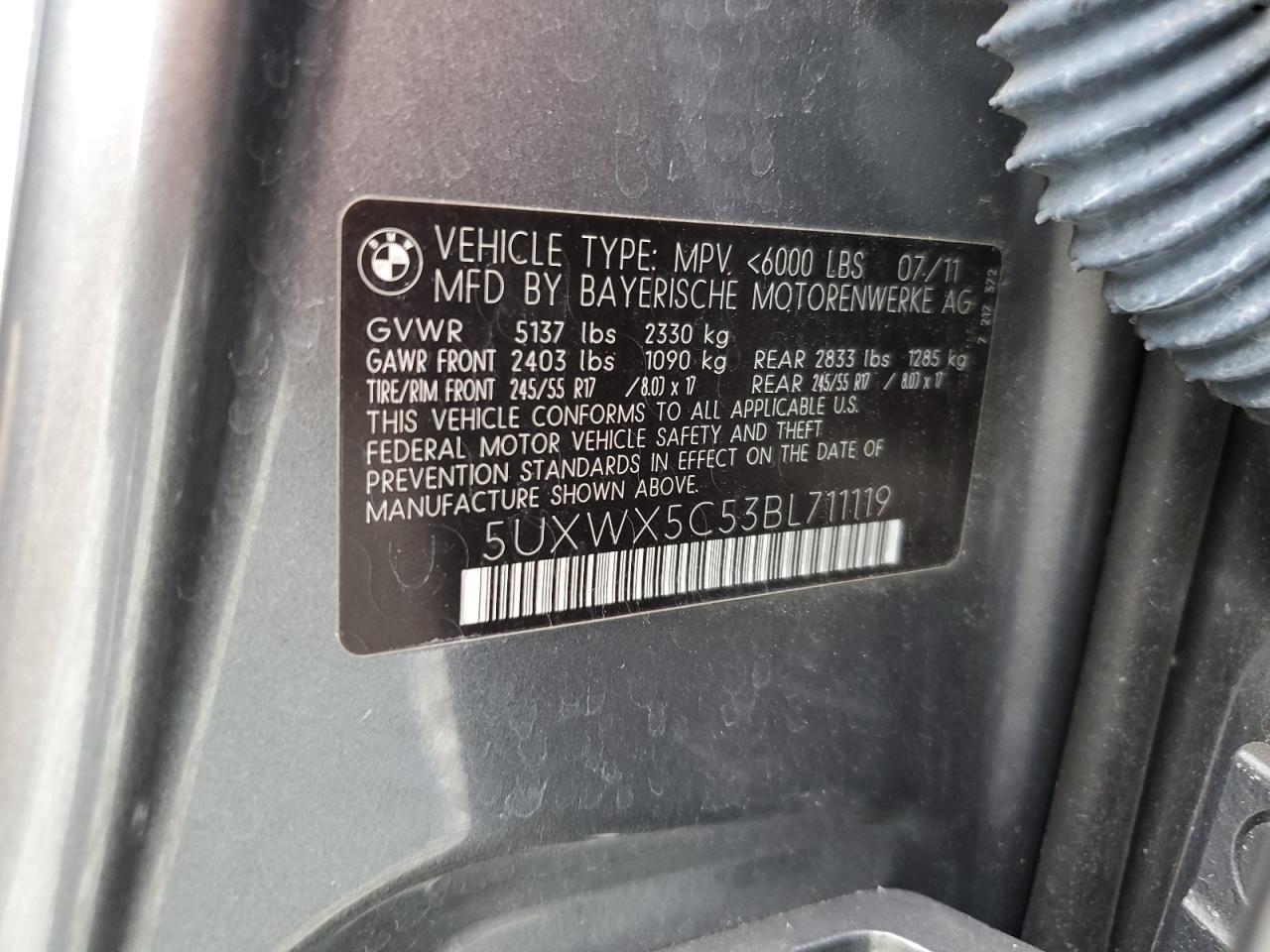 2011 BMW X3