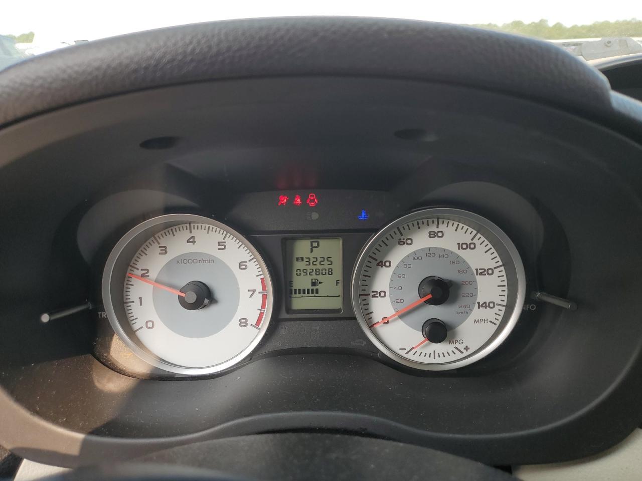 2012 SUBARU IMPREZA