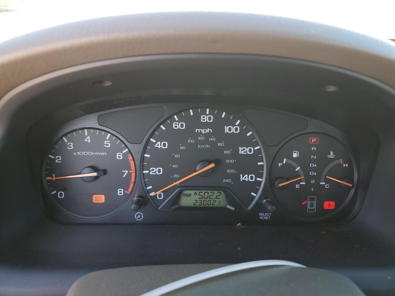 2002 HONDA ACCORD