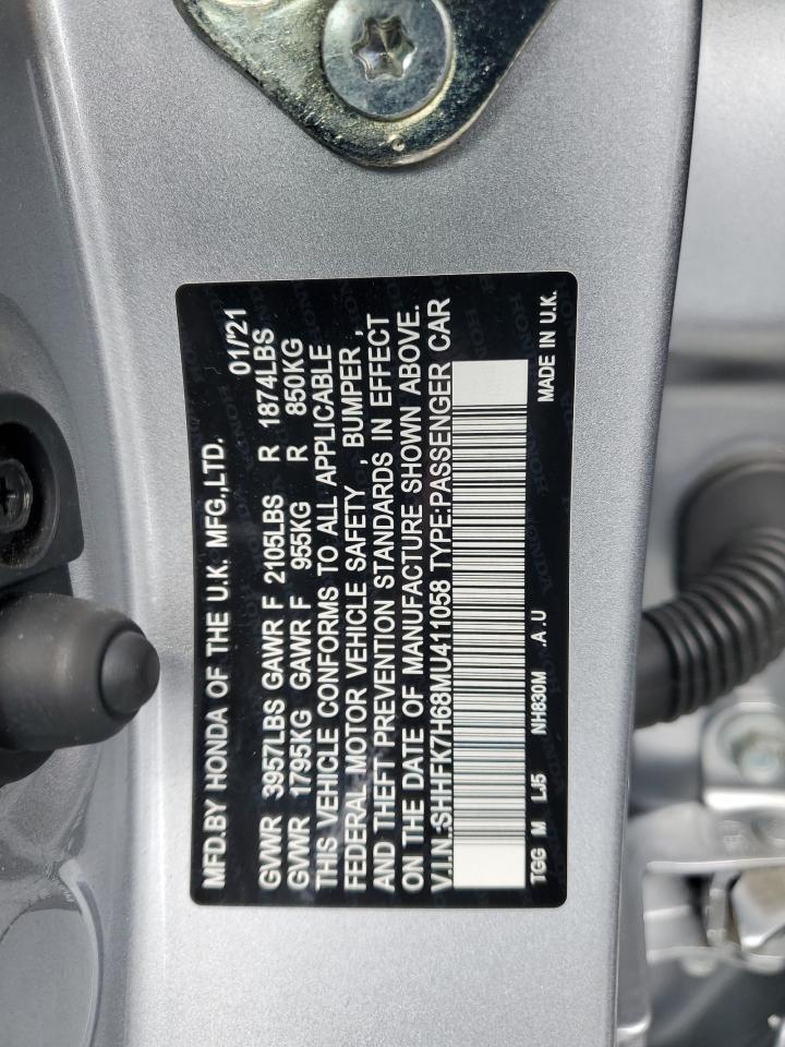 2021 HONDA CIVIC