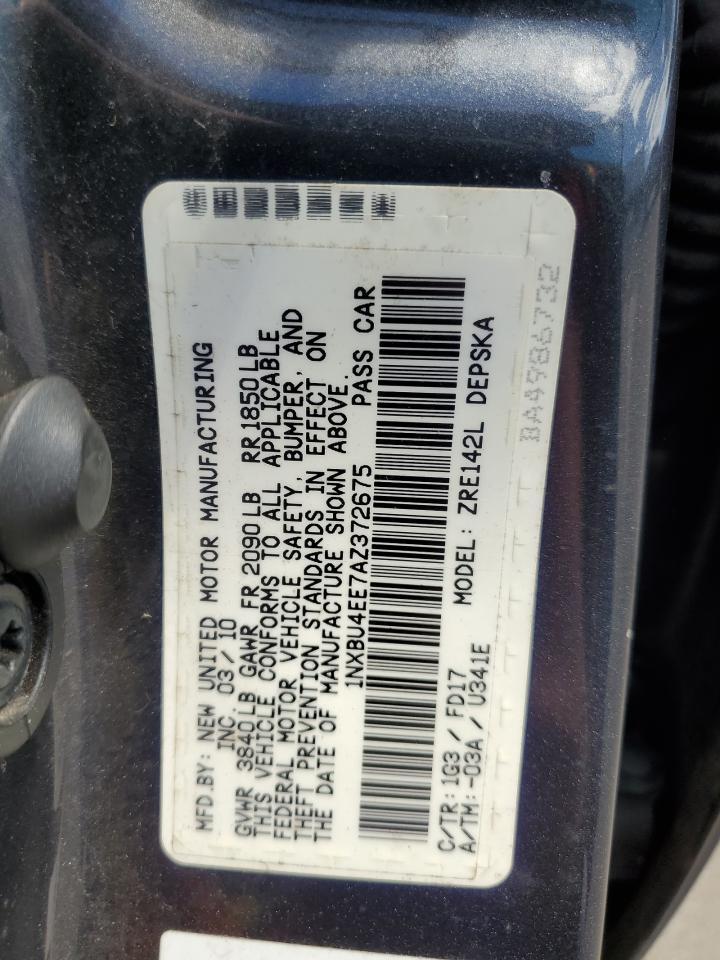 2010 TOYOTA COROLLA
