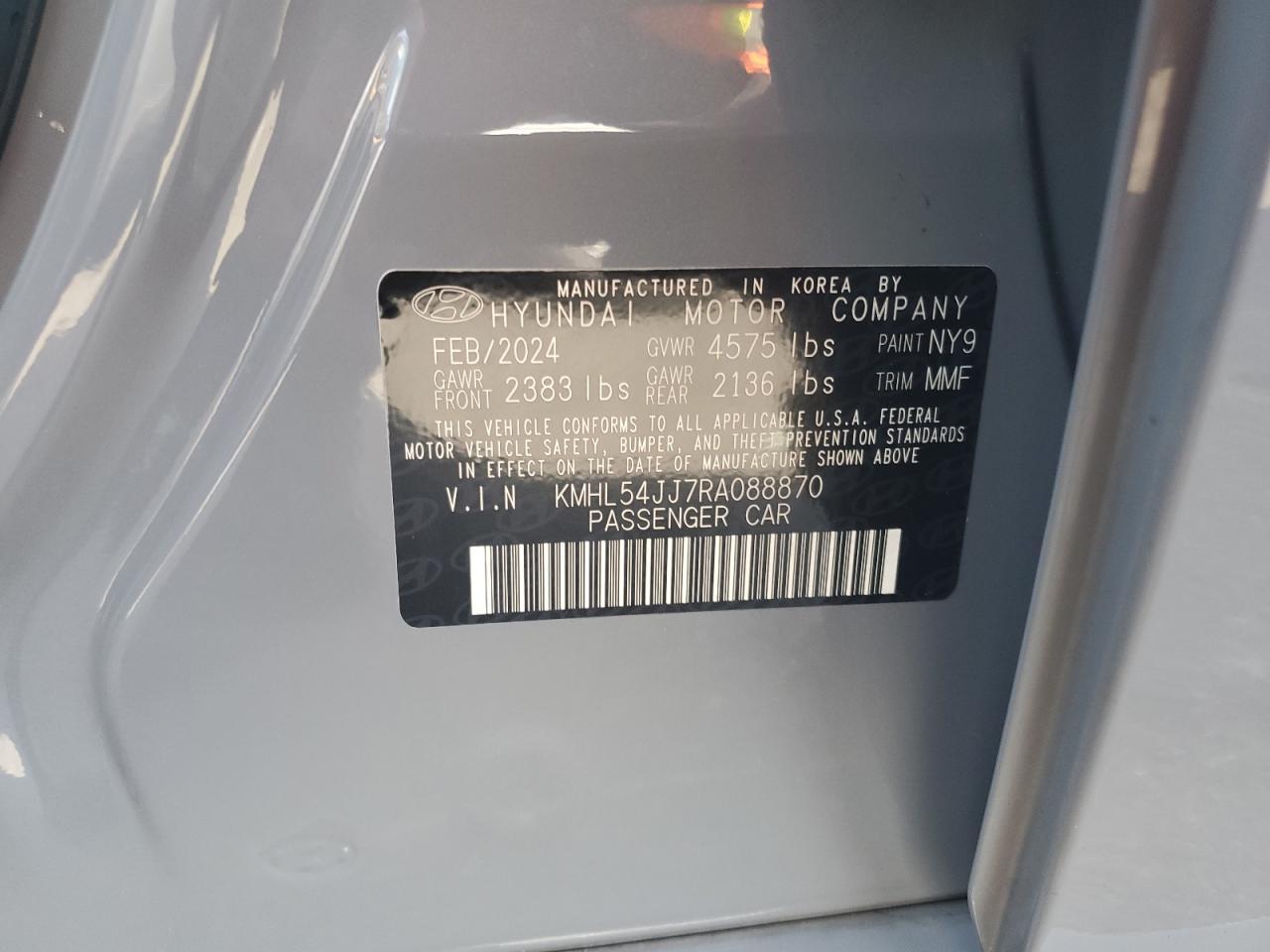2024 HYUNDAI SONATA