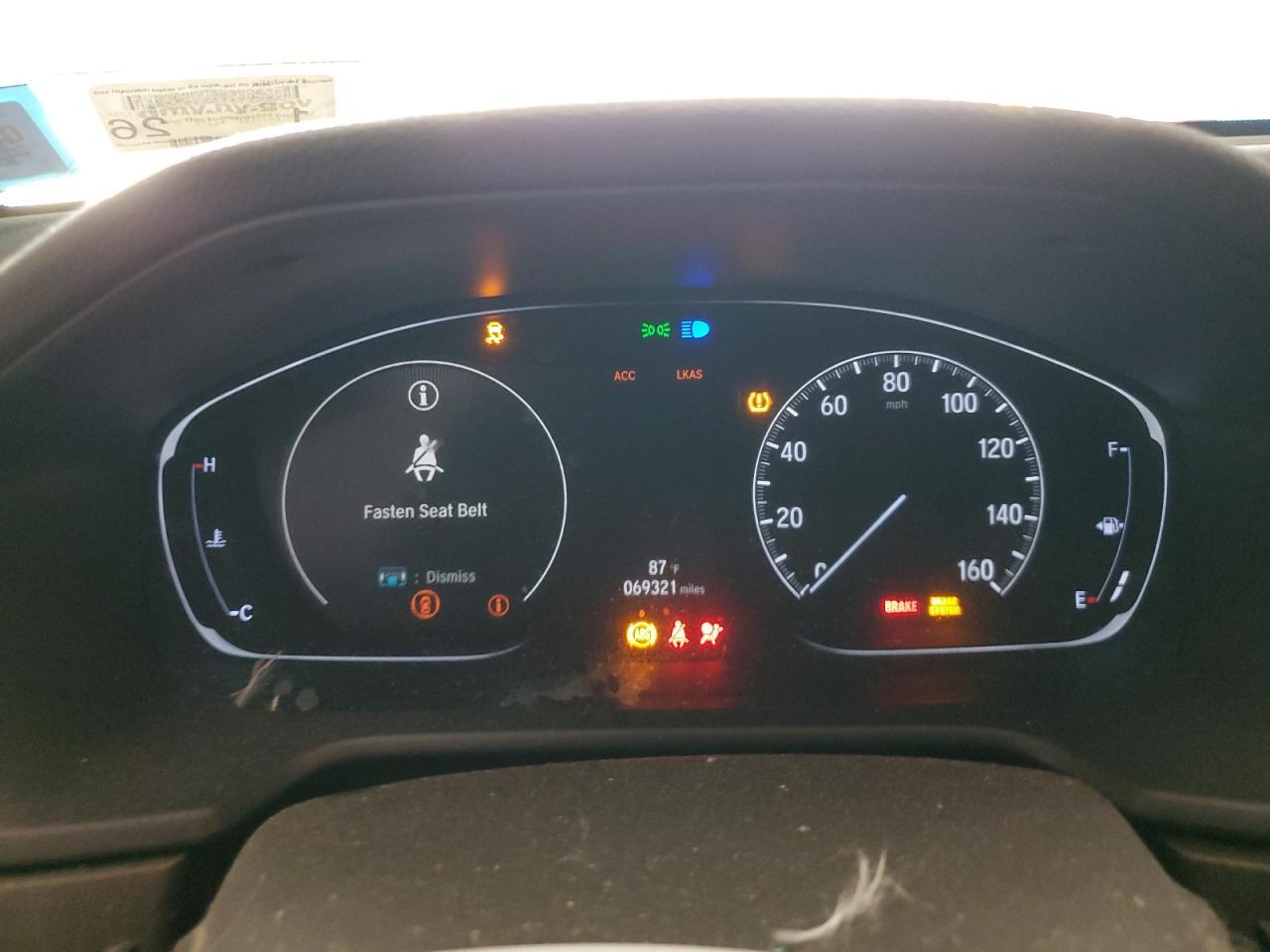 2018 HONDA ACCORD