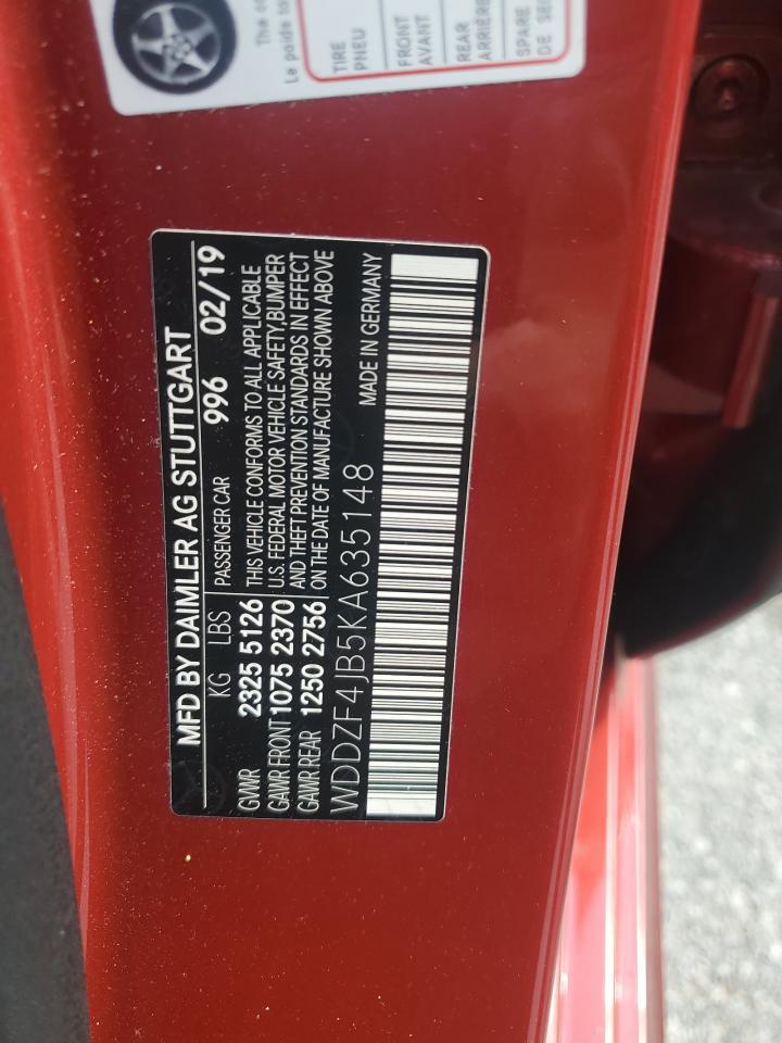 2019 MERCEDES-BENZ E-Class