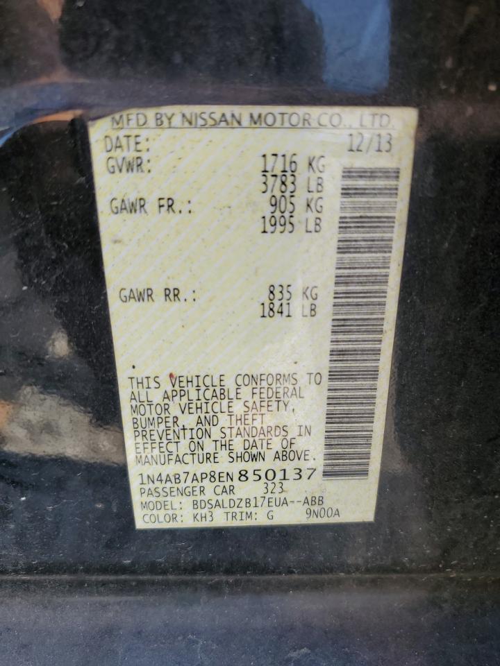 2014 NISSAN SENTRA