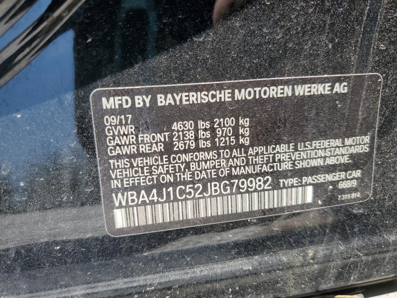 2018 BMW 4 Series