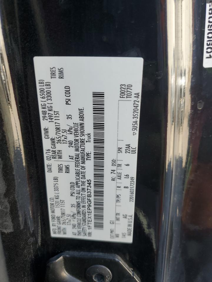 2016 FORD F-150