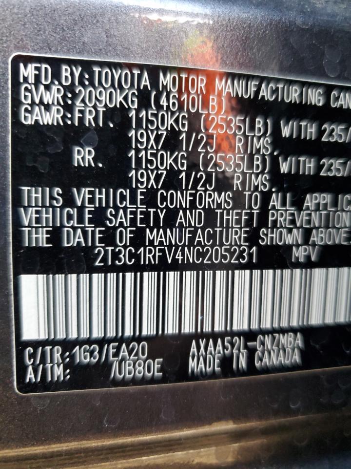 2022 TOYOTA RAV4
