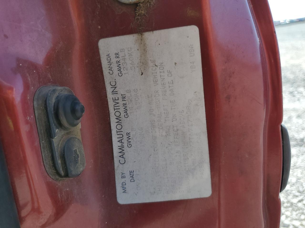 1996 Geo Metro