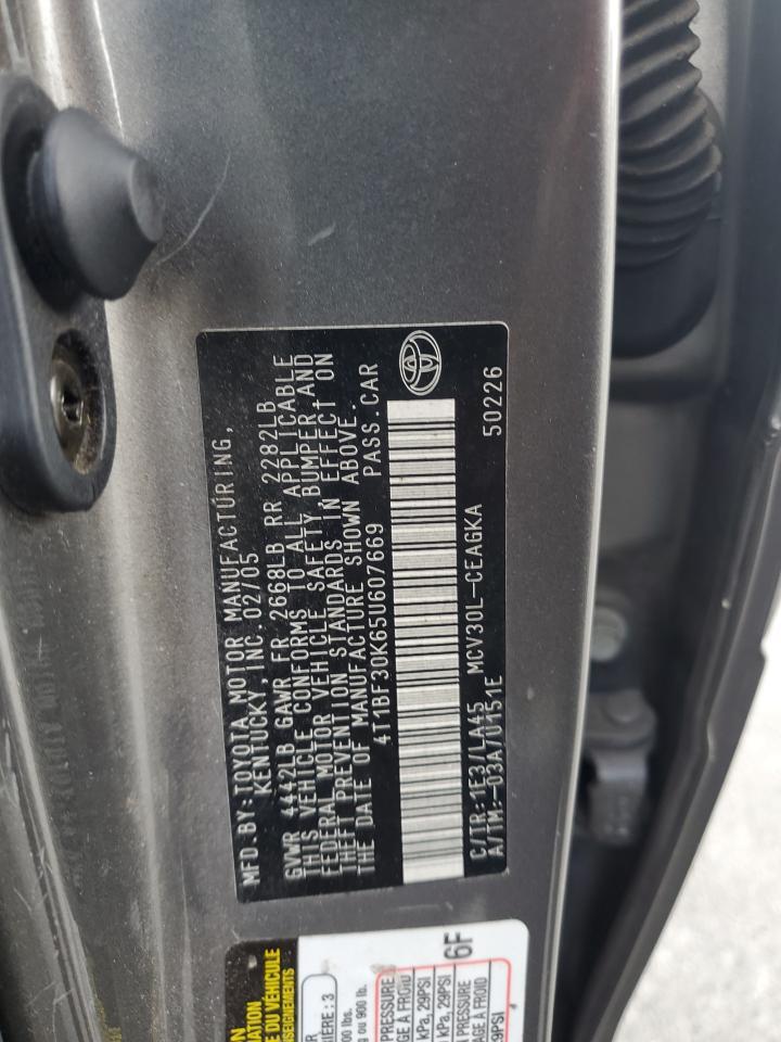 2005 TOYOTA CAMRY